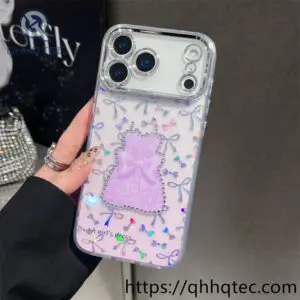 wholesale princess dress glitter case for iphone models | funda cute mayorista
