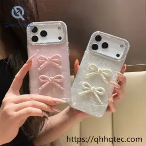 Wholesale Crystal Heart Glitter TPU Case for iPhone | Funda Corazón Brillante