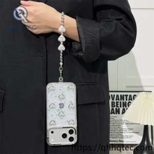 wholesale star pearl chain case for iphone 18 pro max | funda con cadena