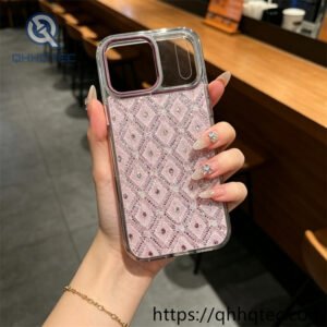 Wholesale Rhinestone Diamond Magnetic Case for iPhone 17 18 Funda Cristal Luxury LATAM