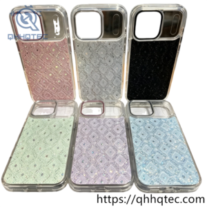 Wholesale Rhinestone Diamond Magnetic Case for iPhone 17 18 Funda Cristal Luxury LATAM