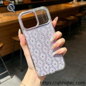 Wholesale Rhinestone Diamond Magnetic Case for iPhone 17 18 Funda Cristal Luxury LATAM