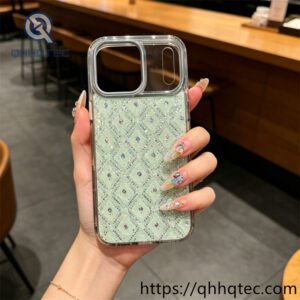 Wholesale Rhinestone Diamond Magnetic Case for iPhone 17 18 Funda Cristal Luxury LATAM