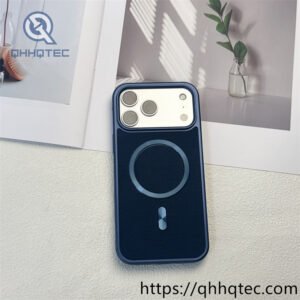 wholesale matte glitter magnetic case for iphone 17 18 funda brillo minimal latam