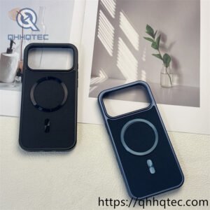 wholesale matte glitter magnetic case for iphone 17 18 funda brillo minimal latam