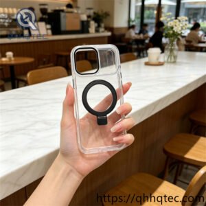 wholesale clear color ring magnetic case for iphone 17 18 funda transparente magsafe latam