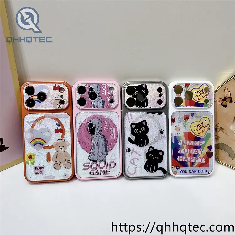 wholesale cartoon magnetic case for iphone 17/18 pro max | funda magsafe