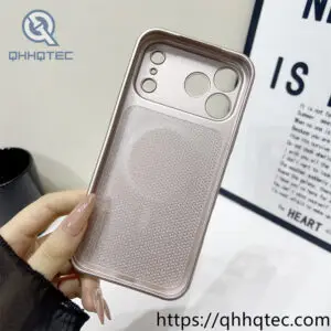 wholesale crystal magnetic stand case for iphone 17/18 pro max | funda soporte