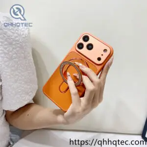 wholesale crystal magnetic stand case for iphone 17/18 pro max | funda soporte