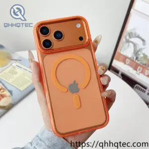 wholesale clear magnetic case for iphone 17 pro/18 pro max | funda transparente