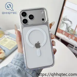 wholesale clear magnetic case for iphone 17 pro/18 pro max | funda transparente