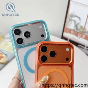 wholesale clear magnetic case for iphone 17 pro/18 pro max | funda transparente