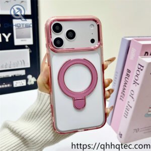 wholesale magnetic ring stand case for iphone 18 pro max | funda magsafe