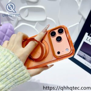 wholesale color frame magnetic case for iphone 17/18 pro max | funda magsafe