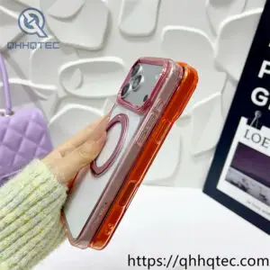 wholesale color frame magnetic case for iphone 17/18 pro max | funda magsafe