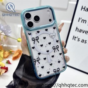 wholesale graphic magnetic case for iphone 17 pro/18 pro max | funda acrílica