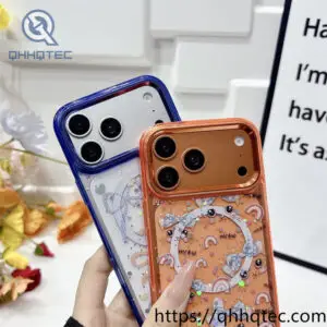 wholesale graphic magnetic case for iphone 17 pro/18 pro max | funda acrílica