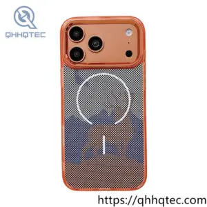 wholesale mesh magnetic case for iphone 18 pro | funda magsafe