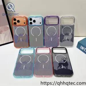 wholesale mesh magnetic case for iphone 18 pro | funda magsafe