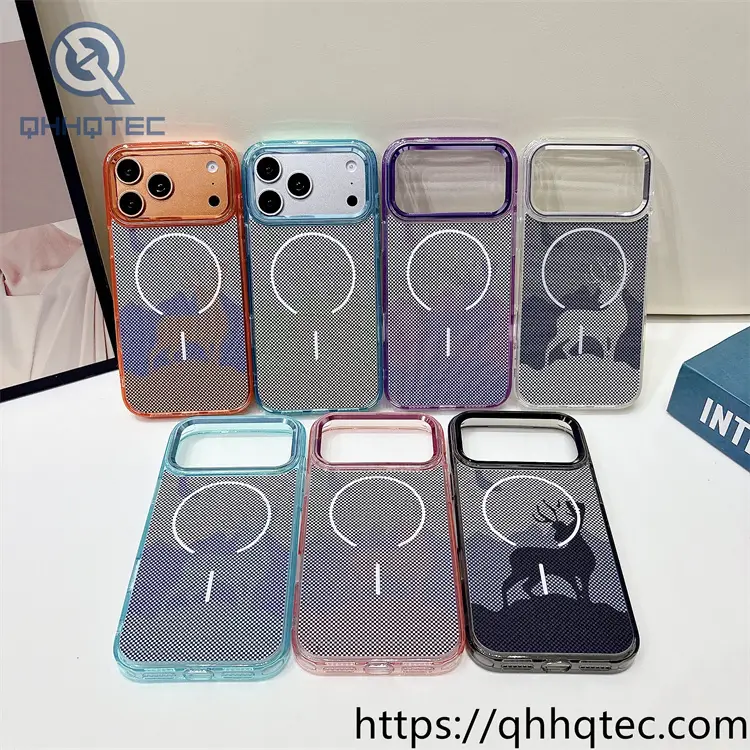 wholesale mesh magnetic case for iphone 18 pro | funda magsafe