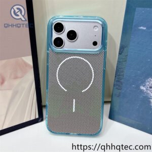 wholesale mesh magnetic case for iphone 18 pro | funda magsafe