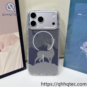 wholesale mesh magnetic case for iphone 18 pro | funda magsafe