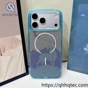wholesale mesh magnetic case for iphone 18 pro | funda magsafe