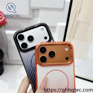 wholesale carbon fiber magnetic case for iphone 18 pro max | funda magsafe