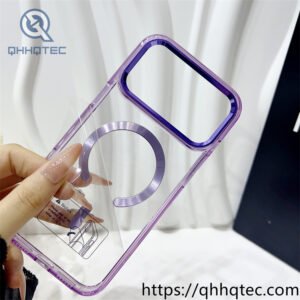 wholesale metal ring magnetic case for iphone 18 pro max | funda magsafe