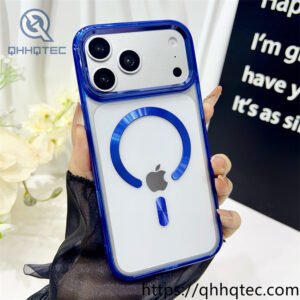 wholesale metal ring magnetic case for iphone 18 pro max | funda magsafe