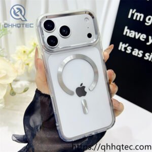 wholesale metal ring magnetic case for iphone 18 pro max | funda magsafe