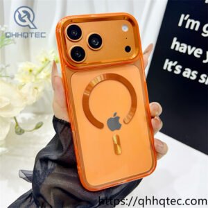 wholesale metal ring magnetic case for iphone 18 pro max | funda magsafe