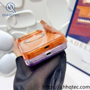 wholesale crystal circle magnetic case for iphone 18 pro | funda magnética