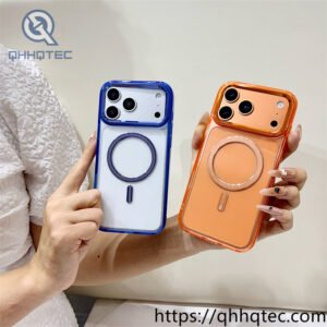 wholesale textured ring magnetic case for iphone 18 pro max | funda magsafe
