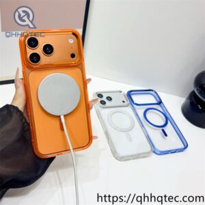wholesale spiral ring magnetic case for iphone 18 pro max | funda magsafe
