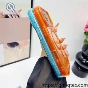 wholesale spiral ring magnetic case for iphone 18 pro max | funda magsafe