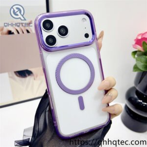 wholesale spiral ring magnetic case for iphone 18 pro max | funda magsafe