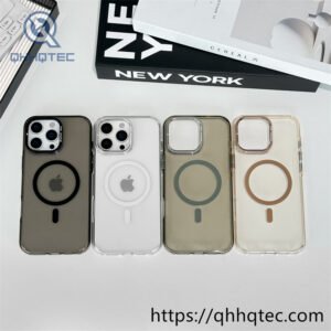 wholesale magnetic case with camera cover for iphone 18 pro max | funda magsafe