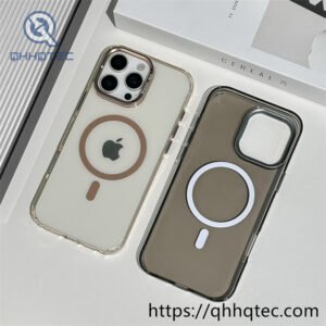 wholesale magnetic case with camera cover for iphone 18 pro max | funda magsafe