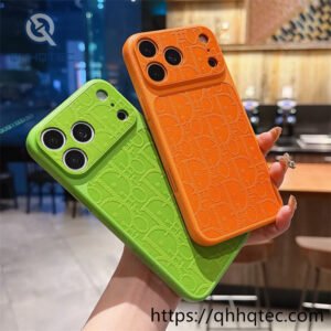 wholesale monogram texture case for iphone 18 pro max | funda texturizada