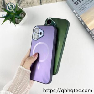 Wholesale Star Line Glass Magnetic Case for iPhone 18 Funda Brillo Estrella LATAM