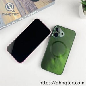 Wholesale Star Line Glass Magnetic Case for iPhone 18 Funda Brillo Estrella LATAM