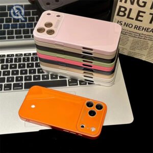 Wholesale Starburst Glitter Glass Magnetic Case for iPhone 18 Funda Brillo LATAM