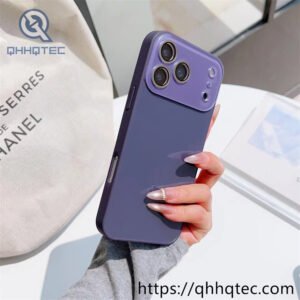 wholesale aurora glow glass magnetic case for iphone 18 funda brillo aurora latam