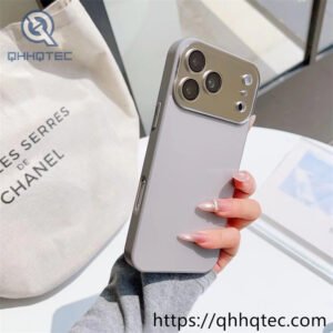 wholesale aurora glow glass magnetic case for iphone 18 funda brillo aurora latam