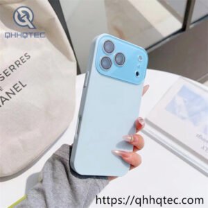 wholesale aurora glow glass magnetic case for iphone 18 funda brillo aurora latam