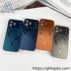wholesale aurora gloss magnetic case for iphone 18 funda brillo aurora latam