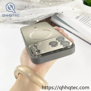 wholesale aurora gloss magnetic case for iphone 18 funda brillo aurora latam