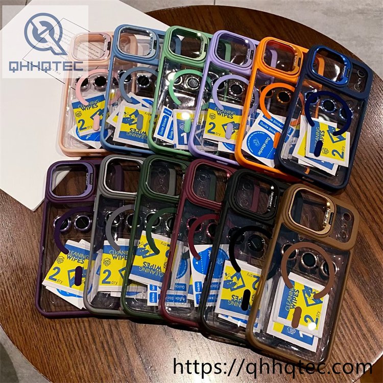 wholesale neon edge magnetic case for iphone 18 funda borde neon latam