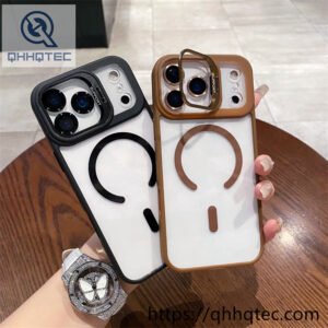 wholesale neon edge magnetic case for iphone 18 funda borde neon latam
